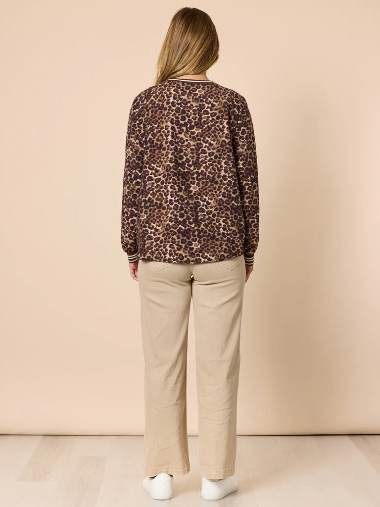 Leopard Print Top — alternate view 2 of 3 | Sonella
