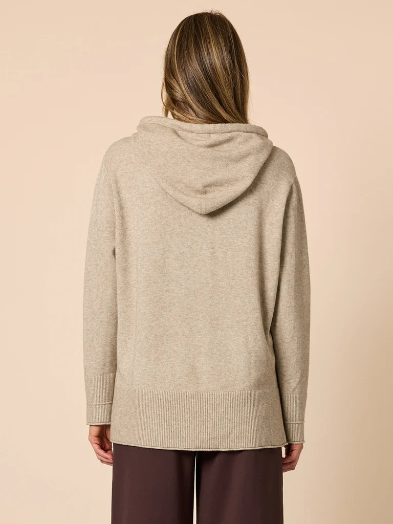 Cirque Hooded Spot Diamante Knit Jumper — alternate view 3 of 4 | Sonella