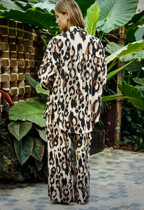 Calhoun Pant – Leopard Print — alternate view 2 of 2 | Sonella