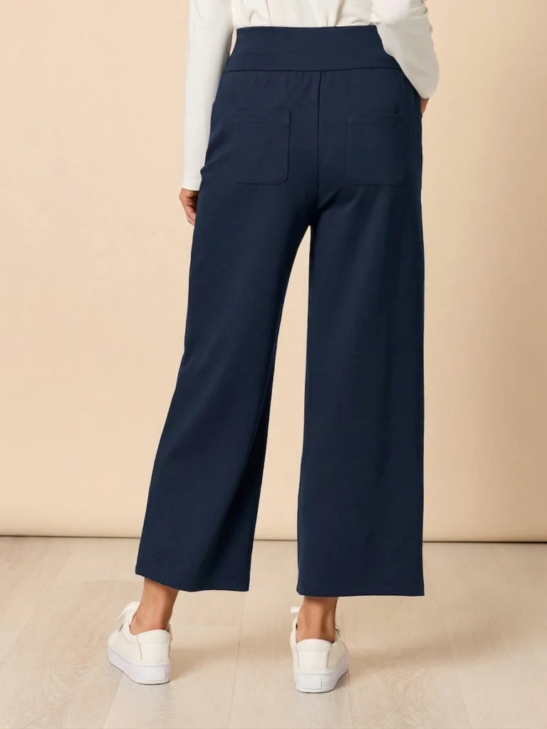 Kimmy Ponte Wide Leg Pant — alternate view 3 of 5 | Sonella
