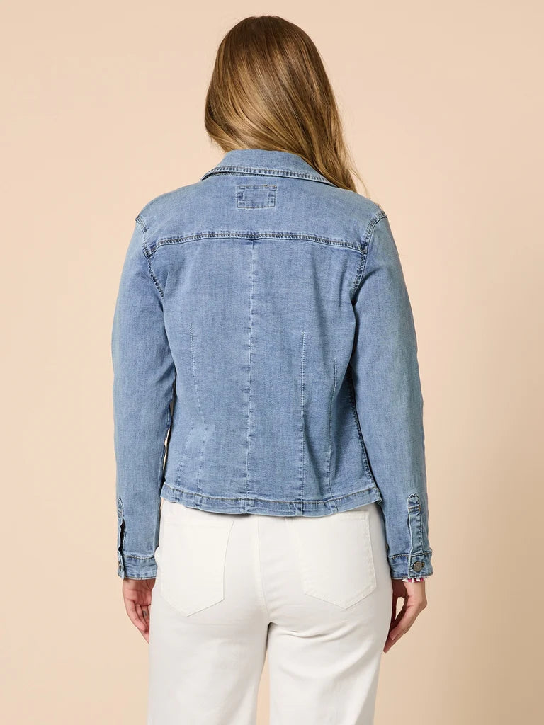 Retro Denim Jacket — alternate view 3 of 4 | Sonella