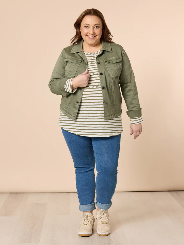 Retro Denim Jacket — alternate view 2 of 4 | Sonella
