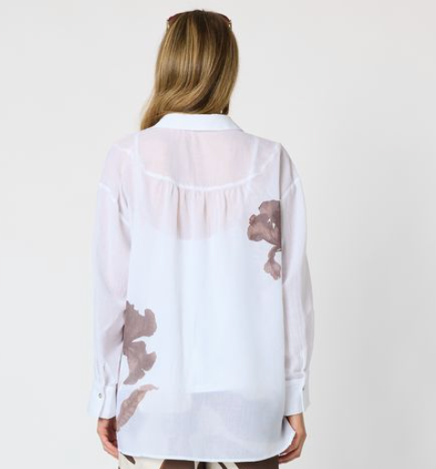 Rosa Print Shirt — alternate view 3 of 4 | Sonella