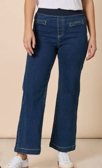 Maddy Pull On Wide Leg Jean — alternate view 2 of 2 | Sonella