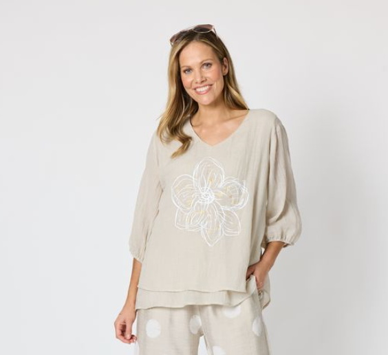 Camellia Top